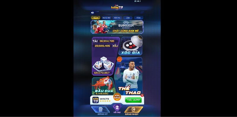 Nổ hũ Win79 - Sân chơi cá cược minh bạch và xanh chín 1 Cổng game nổ hũ Win79 uy tín và minh bạch