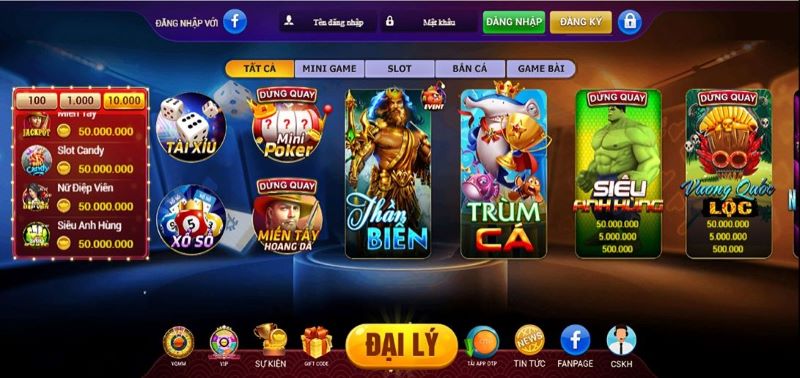 Nổ hũ Loc Club - Kho game đa dạng và tân tiến hàng đầu 2 Ưu điểm ấn tượng của cổng game Nổ hũ Loc Club